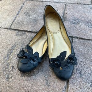 Coach Flats Black